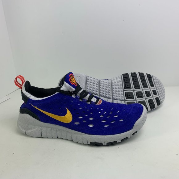 Nike Free Run Trail Shoes Concord Taxi Yellow CW5814-401 Men\'s Multi Size NEW